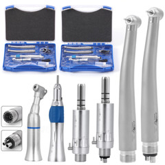 Dental High Speed and Slow Low Speed Handpiece Contra Angle Air Motor 2/4 Hole