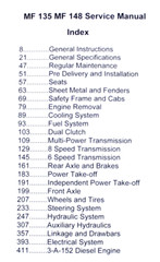 Massey Ferguson Mf 148 135 Tractor Service Repair Shop Manual Workshop Overhaul