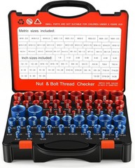 Compact Thread Checker Set – 66 Pcs Standard & Metric