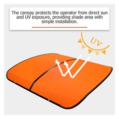 Tuff Top Tractor Canopy For ROPS 48″ X 48″ – Add About 4” to Height of Tractor