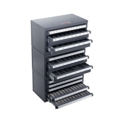 VEVOR Drill Bit Dispenser Organizer Cabinet 3 Pieces Three-Drawer Five-Drawer