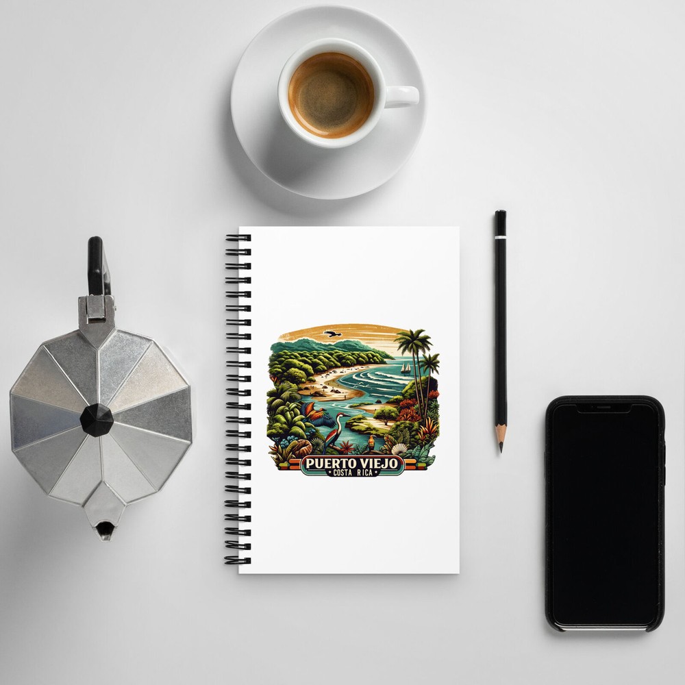 Puerto Viejo Costa Rica Spiral Notebook | Diary | Journal