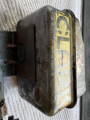 Vintage Gas Fuel Tank For Briggs & Stratton Engine #296591 #80202-0800 Metal 3hp