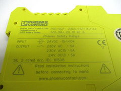 PHOENIX CONTACT, 2981978, PSR-SCP-24VDC/FSP/1X1/1X2, SAFETY RELAY