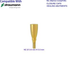Dental Mini Healing Abutment Healing Closure Cap Fit for Straumann ITI