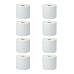 8 Rolls 500 Labels 4X6 Direct Thermal for Zebra LP 2642 2844 2442 Eltron ZP450