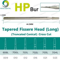 US WAVE Dental Surgical Burs Tungsten Carbide Bur Round HP 44.5mm For Slow Speed