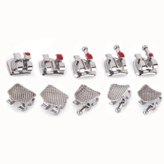 Dental Orthodontic Brackets Mini/Standard Roth MBT 022/018 Hooks 3/345 Ultrathin