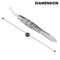 Meibomian Gland Forceps Tip 3 x 3 mm German Steel Ophthalmic Instruments