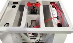Dust-free Woodworking Hinge Drilling Machine Boring Machine110V 45-9.5 3400r/min