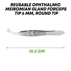 Meibomian Gland Forceps C Collins Expressor for Dry Eyes Ophthalmic Instruments