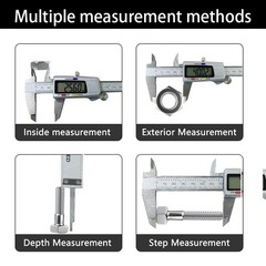 6″ 150mm Digital Caliper Electronic Micrometer LCD Measuring Tool with Fraction