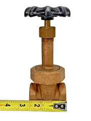 HAMMOND IB629 Bronze Gate Valve 1″ NPT Thread Ends 150-SWP / 300-WOG *USA*