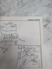 BRIGGS STRATTON 80400 TO 80499 ILLUSTRATED PARTS LIST MANUAL CATALOG BOOK 1989