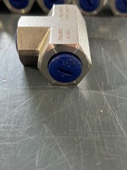 Lot of 6 Bar Stock Tee 1/2″ NPT Female FxFxF 10000 PSI 316 Stainless Steel F10KT