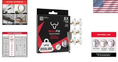 Heavy Duty Drywall Anchors Kit – Holds 255lbs, 6 Pack with Screws & Drill Bit