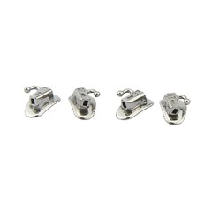 200 Orthodontic Buccal Tube 1st 2nd Molar Tubos Ortodoncia Roth MBT 022 Bondable