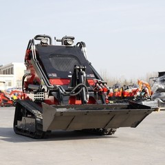 New 1830lbs Mini Skid Steer Loader Gas EPA B&S Engine 13.5HP Power with Track