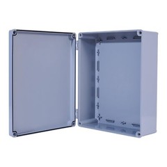 12 x 10 x 4 PVC Plastic Dustproof Waterproof Box IP65 Junction Boxes with