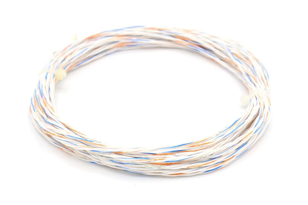 M27500-24RC3U00, 24/3 Silver-Coated Copper PTFE Insulated Twisted Triple, 25ft