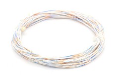 M27500-24RC3U00, 24/3 Silver-Coated Copper PTFE Insulated Twisted Triple, 25ft