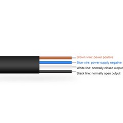 DC5-24V NPN/PNP Slotted Optical Switch Photoelectric Sensor With 1 Meter Cable