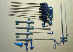 16pc Laparoscopic Surgery Set 5mm/10mm Endoscopy Reusable Surgical Instruments