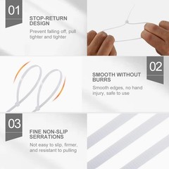 Indoor Outdoor Zip Ties 12 Inch – 1000 Pack, Quality