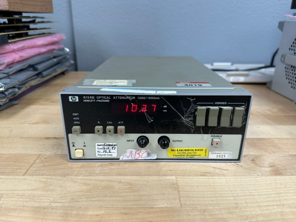 HP/Agilent 8158B Optical Attenuator Unit