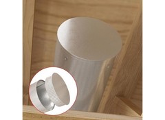 UNITED STATES HDW GV0733 4″ Galvanized Tee Plug, Pack of 1, Assorted