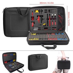 92PCS Automotive Multimeter Circuit Test Leads kit Electric Probe Alligator Clip