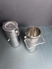 SDLAtlas Ball Grinding Jar with Lid Clamp, Lid, and Gasket 1200 ml 2 Jars