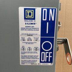 Square D PQ3610G I-Line Busway Switch Bus Plug 100 Amp 3P 3W 600V