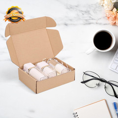 40 Pack 7x5x2 Shipping Boxes Brown Tab Lock Tuck Top Mailer Cardboard