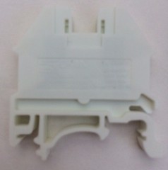 DIN Rail Terminal Blocks 10 Quantity DK4N-WE White Dinkle 10 AWG Gauge 30A 600V