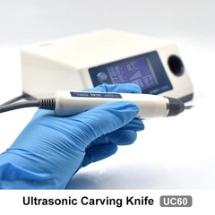 Dental Ultrasonic Knife with 5 Blade for Cutting Mouth Orthodontic Retainer UC60