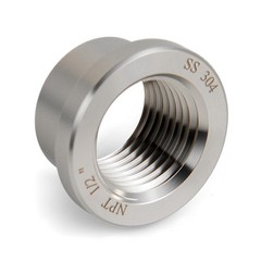 1/2″ NPT Female Weld on Bung Weldable Fitting OD 0.95″ with Top Head Flange O…