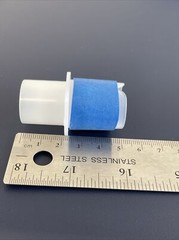 Respiratory Tubing Connector for Anesthesia, CPAP Tube 22mm OD, 15mm ID
