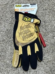 Mechanix Wear Durahide Fastfit Leather Protection Gloves Size L Brand New 792195