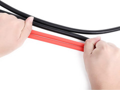 Latex Rubber Tubing, 3/8In OD 1/4In ID Slingshot Rubber Bands Black Surgical Tub