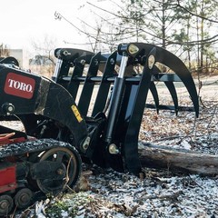 Titan 34″ Clamshell Root Grapple Rake Attachment Fits Mini Skid Steer