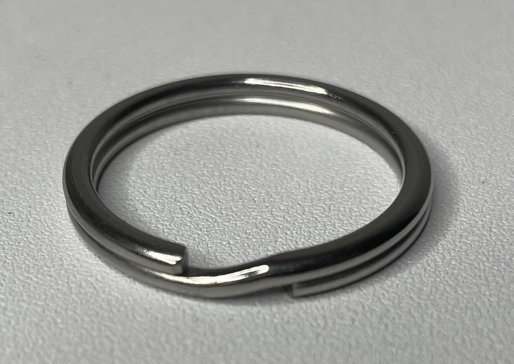 1″ – 2″ (25mm-50mm) 304 Stainless Steel Split Rings, Key Rings – 4 pieces
