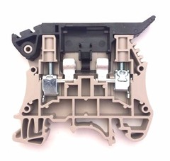 DIN Rail Terminal Block Fuse Holder DK4-TF(5×20) Pack of 12 UL 300V 16A 12-24AWG