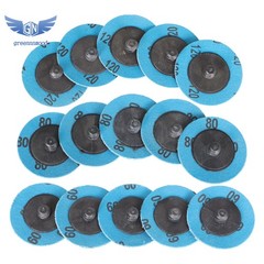 71PCS 2″ Roll Lock Sanding Discs Set W/ 1/4 Holder Die Grinder Quick Change Disc