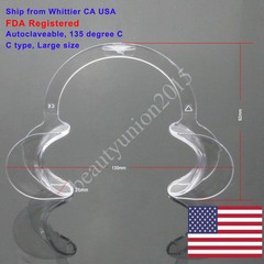20pc Adult Large Size Dental C-Shape Mouth Opener Cheek Oral Retractors