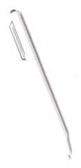 30 Antimicrobial Gel Ink Retract Click Pens SILVER GRAY WHITE Hub Pen Ink ALBANY