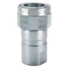 Pioneer 4050-16 Hydraulic Quick Connect Hose Coupling, Steel Body, Sleeve Lock,