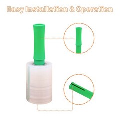 5″ in. x 1000FT 60 Gauge 6PC/9PC Rolls Stretch Shrink Film Hand Wrap Core 1″