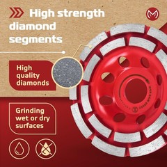Professional Diamond Resin Polishing Pad Kit Stone Concrete Restoration