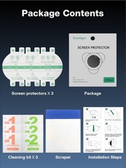 3-Pack Screen Protector for EKO CORE 500 Digital Stethoscope, HD Clear Anti-G…